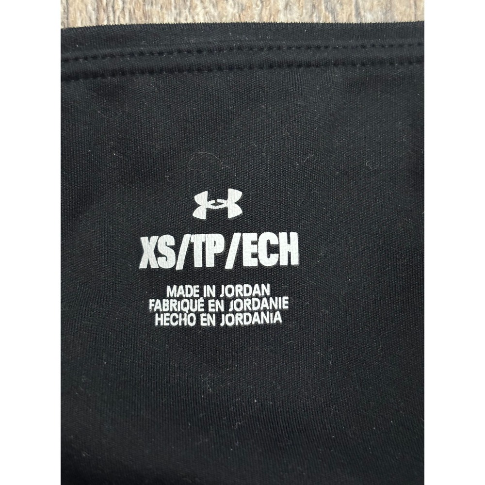 Under Armour Womens‎ Black High Waisted Flare Leggings Yoga Pants XS Pockets - Picture 2 of 6